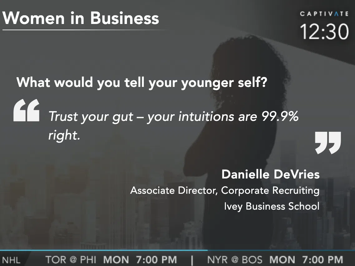 DanielleDeVries IveyBusinessSchool 0311AM