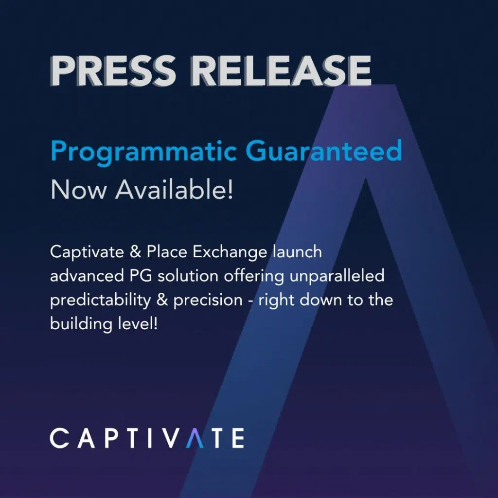 Press Release Programmatic Guaranteed